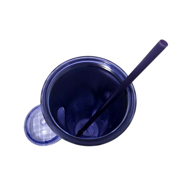 Starbucks 2022 Fall Purple Holographic Kaleidoscope Dome 24oz Venti Tumbler Nwt - Picture 7 of 7